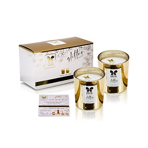 IRIS Gold Glass Votive Pack of 2 - Image 5