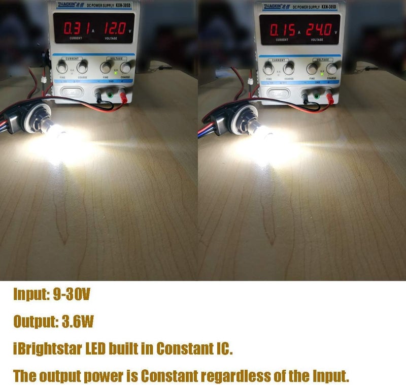 iBrightstar 7440 7443 T20 LED Brake Light Bulbs - Image 3