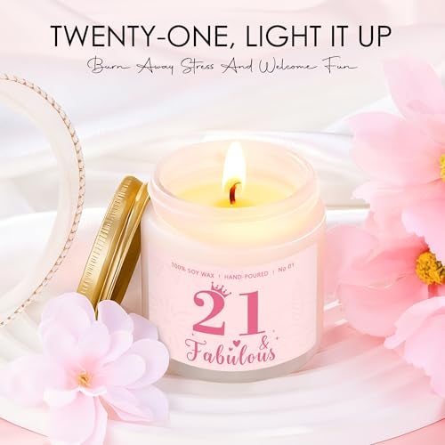Saineron 21st Birthday Gifts for Her Cool 21 Year Old Birthday Gifts for Her Gift Ideas for 21 Year Old Woman Unique Happy 21st Bday Must Haves Accessories for Women Girls Daughter Sister Girlfriend Bestie - Image 4