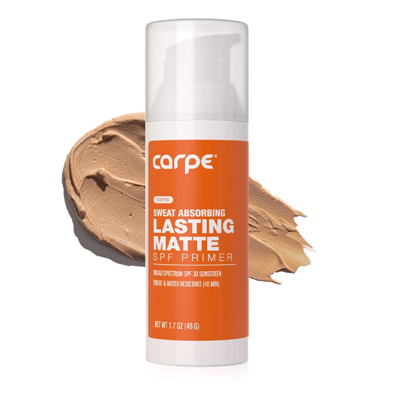 Carpe Primer Face Makeup Base New Zinc Mineral Sunscreen SPF 30, Lasting Matte Primer For Oily Skin And Tinted Sunscreen - Image 1