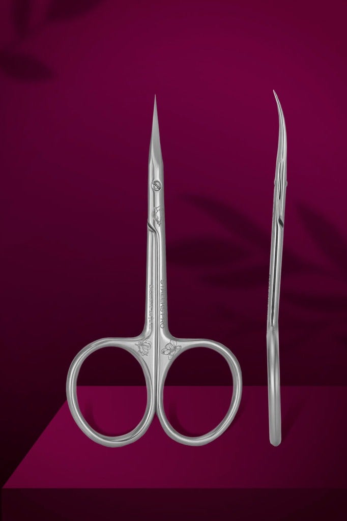 STALEKS PRO Professional cuticle scissors EXCLUSIVE 20 TYPE 2 (magnolia) - Image 1