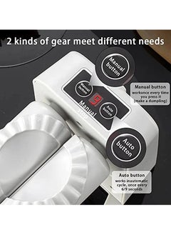Generic Electric Dumpling Maker Machine Household Automatic USB Charging Dumpling Maker Pressing Mould With Spoon Brush Kitchen Tool  - Image 3