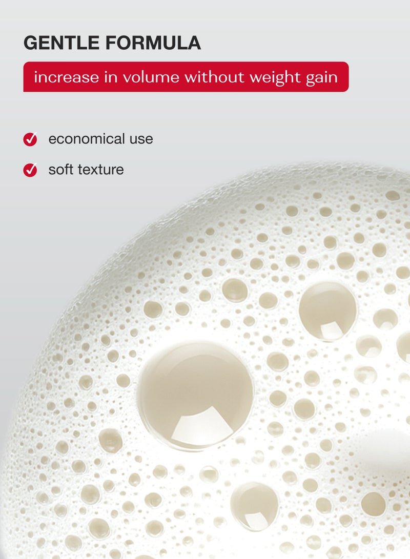 تاش شامبو فلاريو فوليوم. يعيد كثافة الشعر ويمنح حجماً من الجذور، يزيد من سماكة الشعر ويصلح التالف منه، ويعزز اللمعان الطبيعي. شامبو طبيعي (300 مل) - Image 3