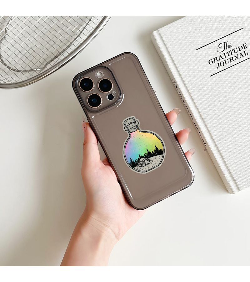 Holographic Galaxy Vinyl Stickers 1pc For Laptop Water Bottle Phone Glossy - Image 3