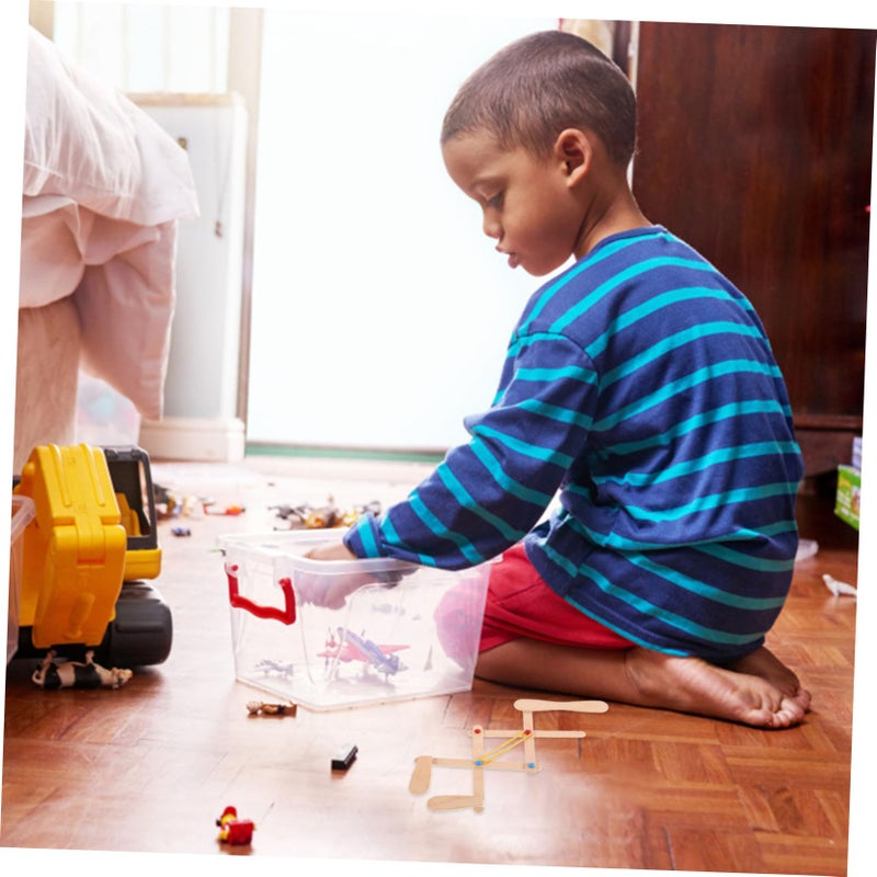 Wooden Mechanical Arm Model Kit DIY Educational Engineering Toy For Teens With Realistic Movements - Image 4