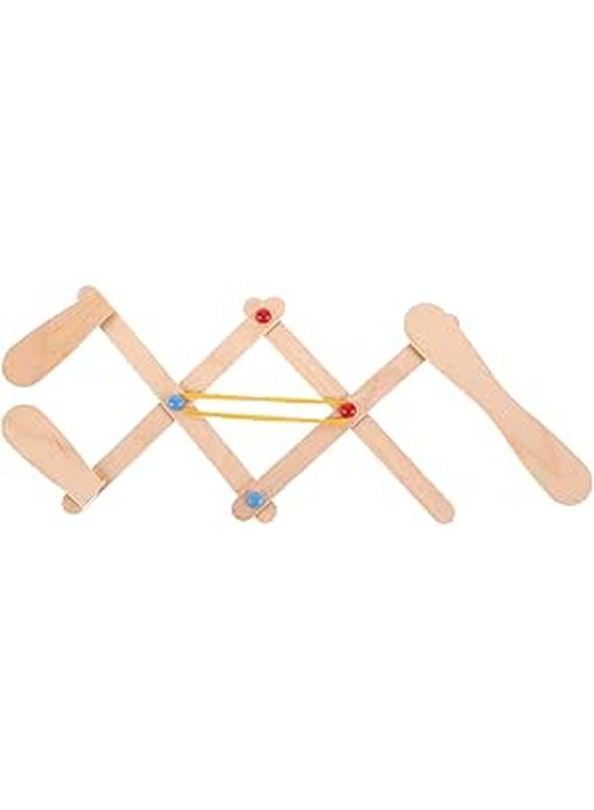 Wooden Mechanical Arm Model Kit DIY Educational Engineering Toy For Teens With Realistic Movements - Image 1