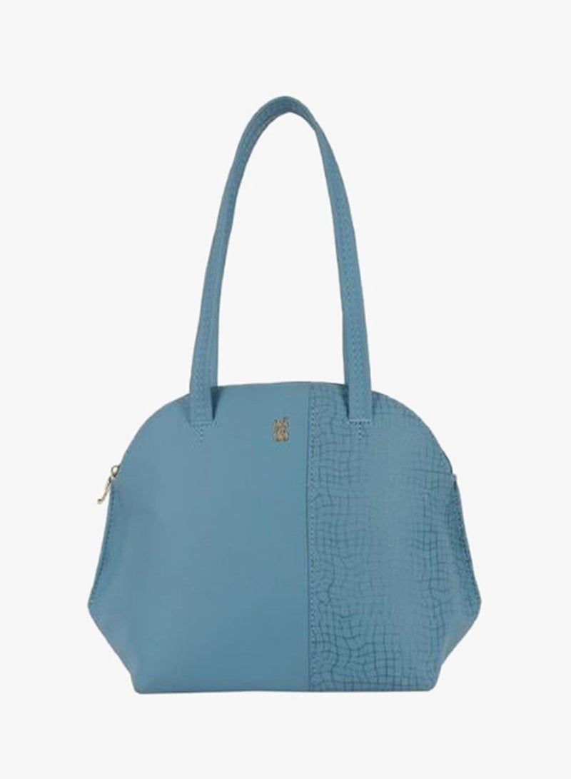 Baggit Women Blue Bowling Handbag Medium Size | Ladies Stylish Casual Purse Bag - Image 1