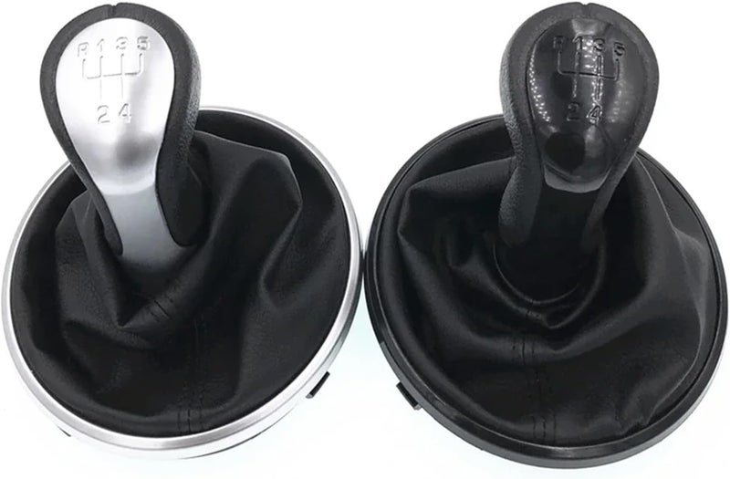 Car Gear Shift Knob for Skoda for Fabia MK2 for Roomster 5 Speed MT Gear Shift Knob Boot Gear Shifter Lever Gear Knob Cover - Image 3