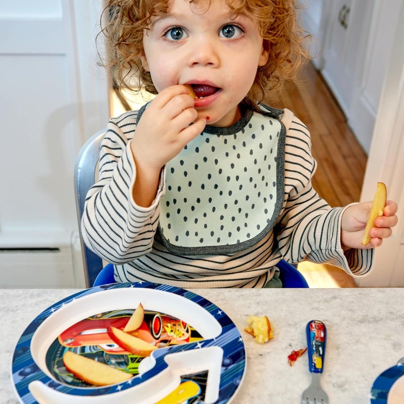 the FIRST years Disney/Pixar Cars Dinnerware Set - Toddler Plates and Toddler Utensils - 4 Count - Image 4