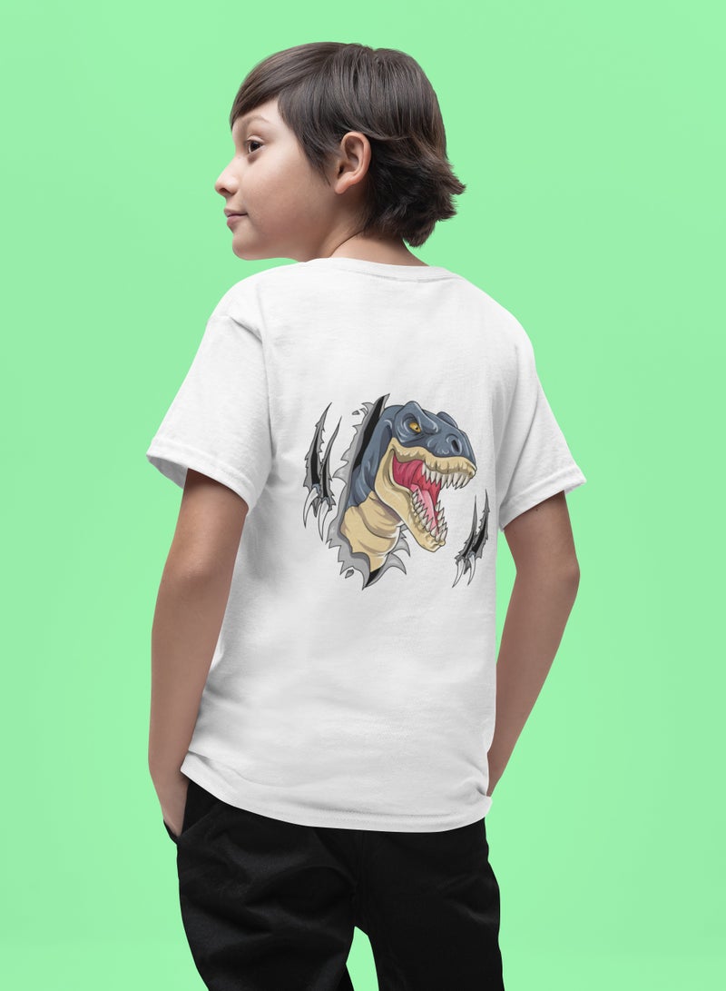 ZOOM Kids Dinosaur Graphic Tee Stylish and Comfortable Top  - Image 1
