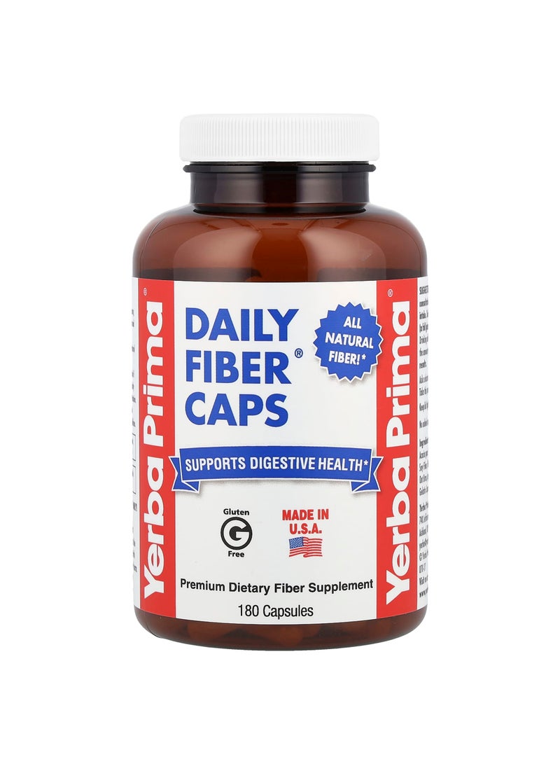 Daily Fiber Caps®, 180 Capsules