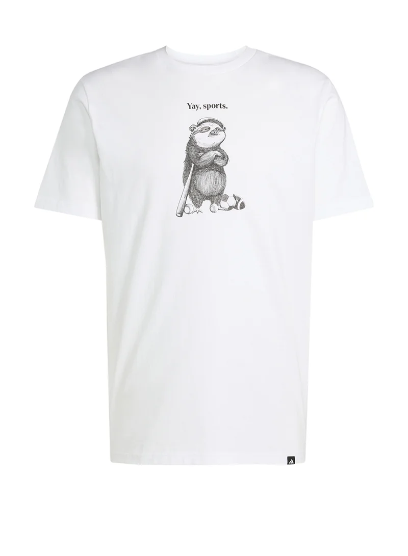 Adidas Yay Sports Character Graphic T-Shirt