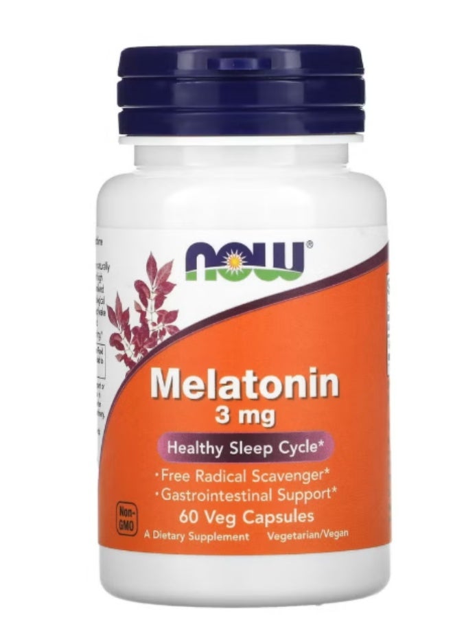 Melatonin 3mg 60 Veg Capsules