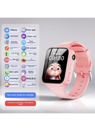 4G Netcom F6 Student Children Smart Phone Watch Card Video Alipay WIFI Positioning Long Endurance-Color:F6 Pink [ 1.83inch Ips Screen/4g Full Network Access/positioning Fence/video Call/payment Code] - pzsku/ZBC4B3EF8486700466D6FZ/45/1746226909/4277e9e2-110e-4bc5-b64e-3a10dcf988ce