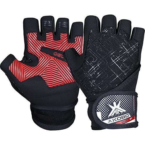 Kobo WTG-55 Gym Gloves with Wrist Support - Image 1