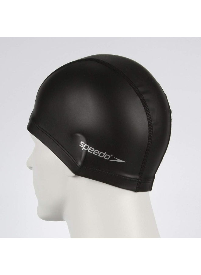 Speedo Unisex Ultra Pace Swimming Cap - Black | Premium Swimwear & Swimming Accessory by Speedo for Training, Fitness and Recreational Use - Image 4