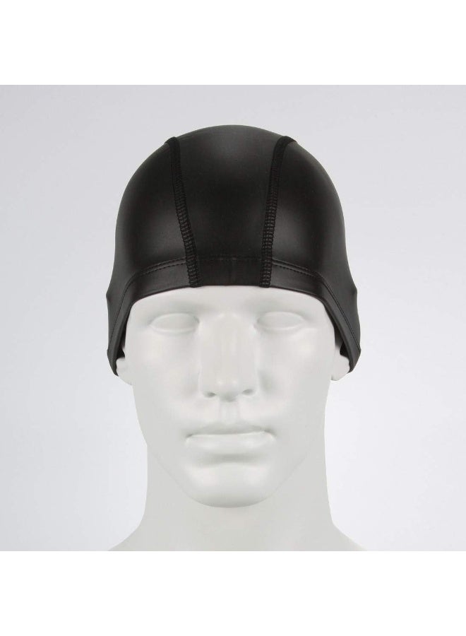 Speedo Unisex Ultra Pace Swimming Cap - Black | Premium Swimwear & Swimming Accessory by Speedo for Training, Fitness and Recreational Use - Image 2