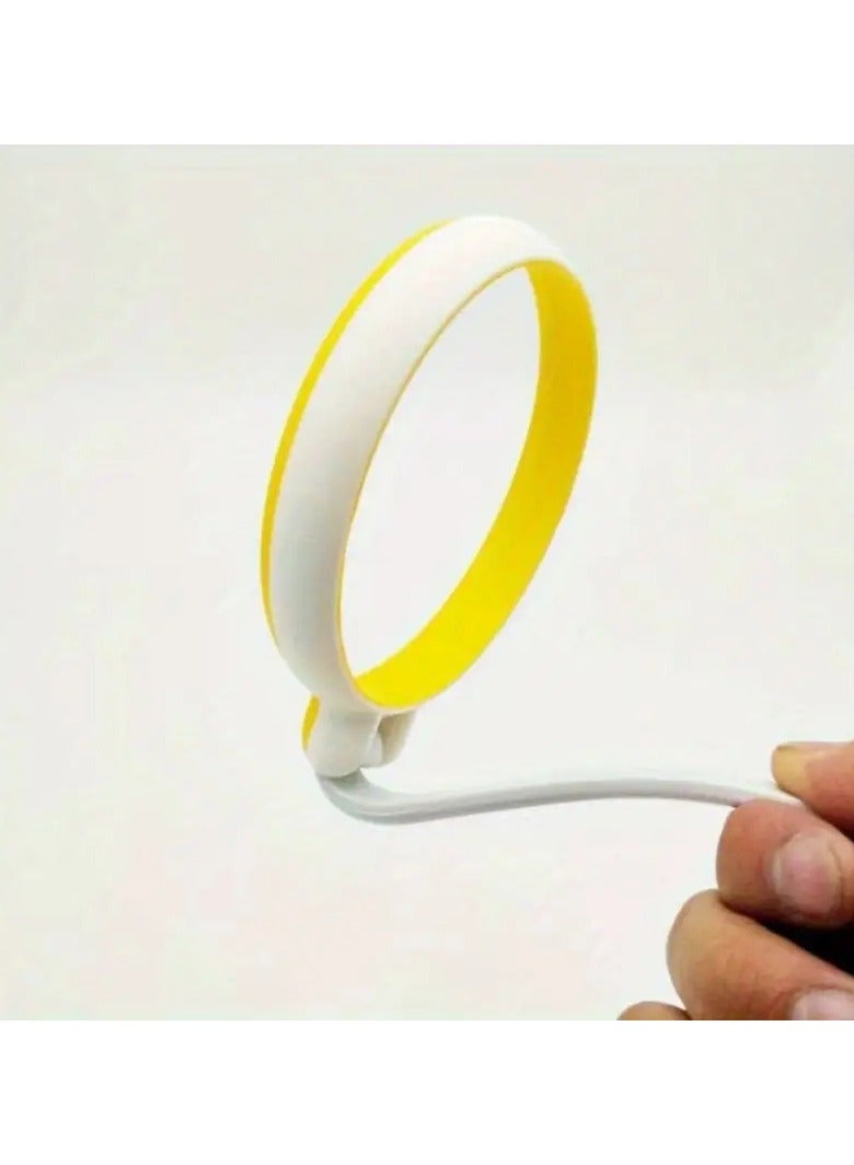 2pcs Nylon Egg Rings Non-Stick Egg Mold Round Molds for Fried Eggs Pancakes Breakfast Kitchen Tool - Image 3