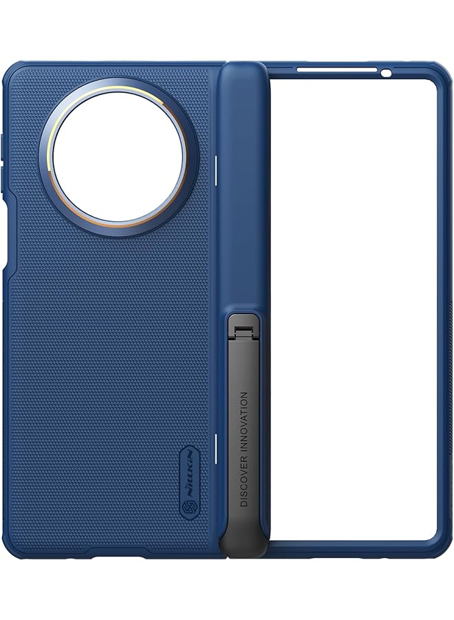 Nillkin Super Frosted Shield Fold With Stand Series Cover Case Designed For Huawei Mate X3 Blue - Image 2