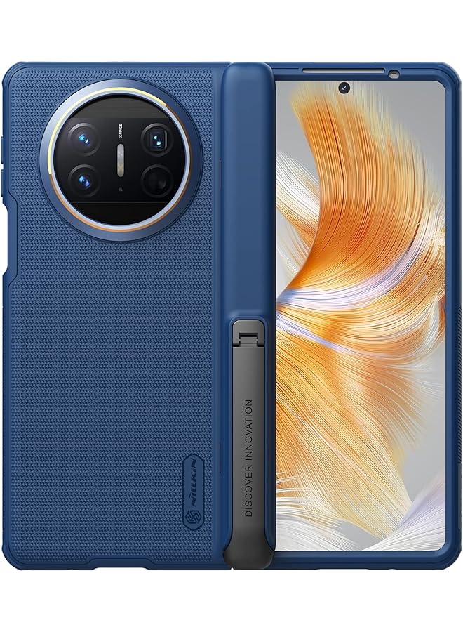 Nillkin Super Frosted Shield Fold With Stand Series Cover Case Designed For Huawei Mate X3 Blue - Image 1