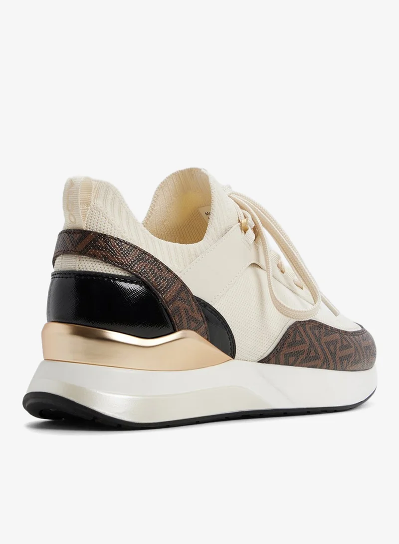 الدو RANALDAR Printed Mid Top Sneakers