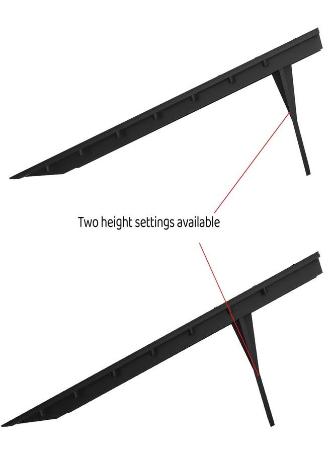 RCJUMPANT Foldable RC Jump Ramp, Takeoff Board Stunt Set for 1/12 1/14 1/16 1/18 1/24 Remote Control Cars, High-Strength Quick Assembly Foldable RC Jumping Ramp (Black) - Image 4