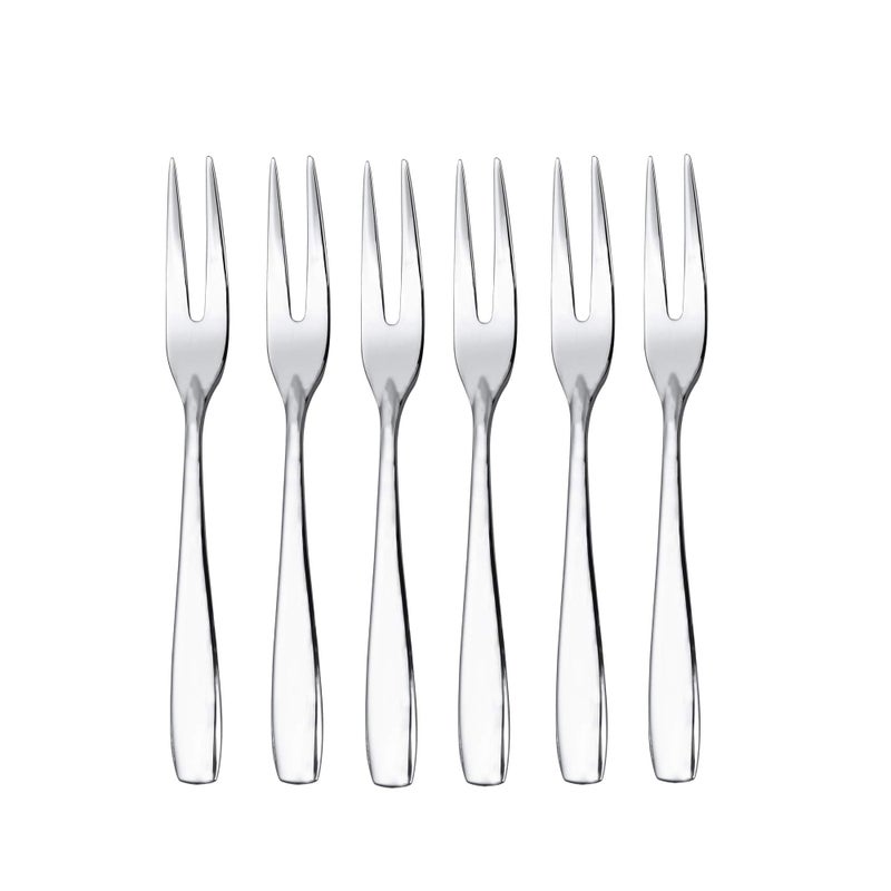 IMEEA Mini Cocktail Forks Appetizer Forks 18/8 Stainless Steel Fruit Forks Dessert Forks Tasting Forks, 4.5-inch - Image 1