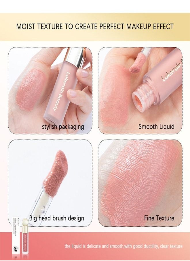 lakerain - Velvet Liquid Blush,Natural Hydration,Waterproof And Long-Lasting Makeup #05 - Image 1