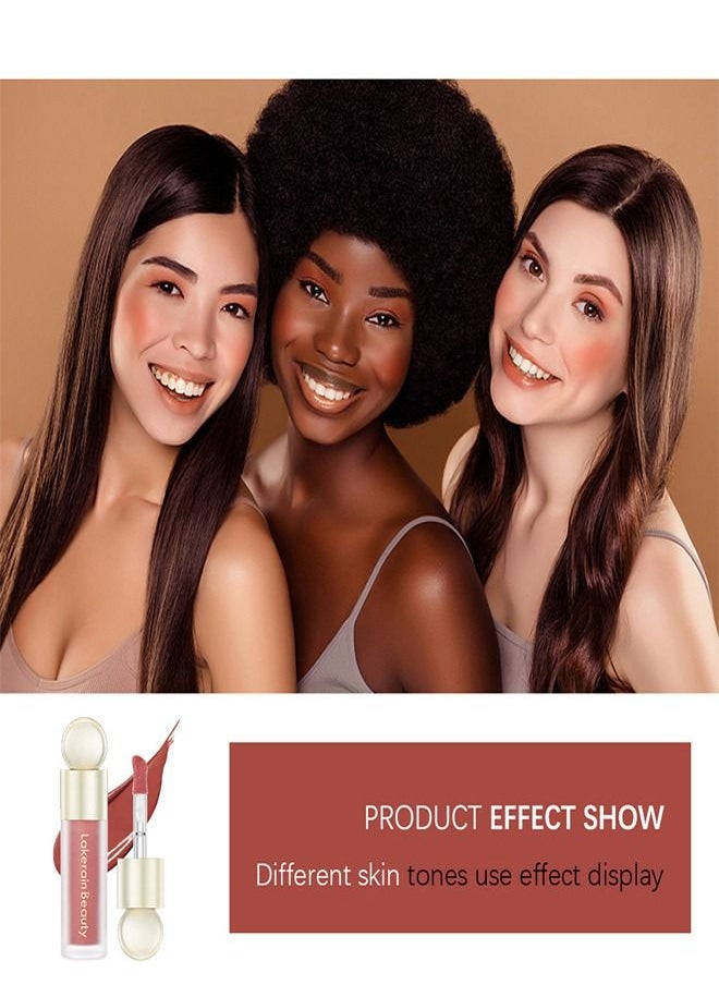 lakerain - Velvet Liquid Blush,Natural Hydration,Waterproof And Long-Lasting Makeup #05 - Image 1