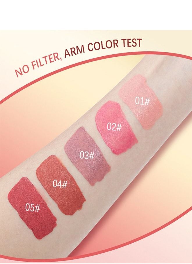 lakerain - Velvet Liquid Blush,Natural Hydration,Waterproof And Long-Lasting Makeup #05 - Image 1