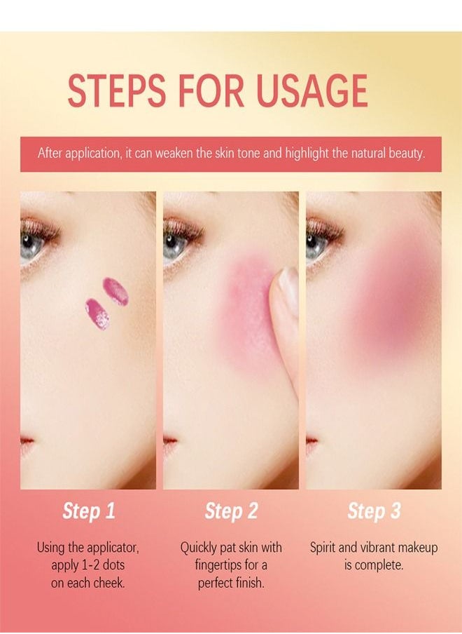 lakerain - Velvet Liquid Blush,Natural Hydration,Waterproof And Long-Lasting Makeup #05 - Image 1