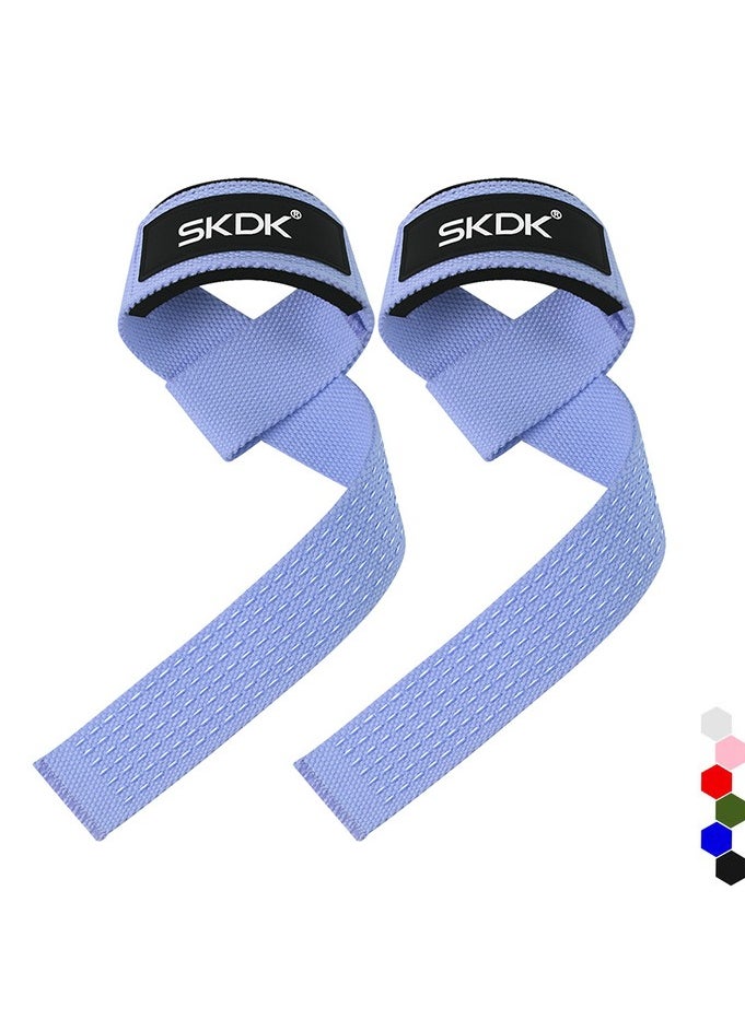 Lifting Wrist Straps Padded Cotton Wrist Straps with Anti-slip silicone For Improved Grip  Padded Wrist Support Cross Fit Training Hand Bar Straps Bodybuilding Powerlifting Fitness Exercise Grips - pzsku/ZBC4BB1E4F406FC5EB84FZ/45/_/1709791926/cdcb2c92-5f37-4a54-bdcc-aa6f6585028a