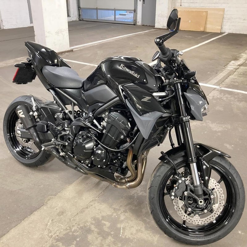 Lorababer غطاء المقعد الخلفي للدراجة النارية (Pillion Solo Seat Cowl Cover) مصنوع من البلاستيك الصلب ABS وجزء الذيل (Tail Section Fairing Cover) مناسب لدراجة كاواساكي Z H2/SE Z H-2 SE z h2 se (2020-2023) و Z900 Z 900 (2017-2023) (أسود) - Image 5
