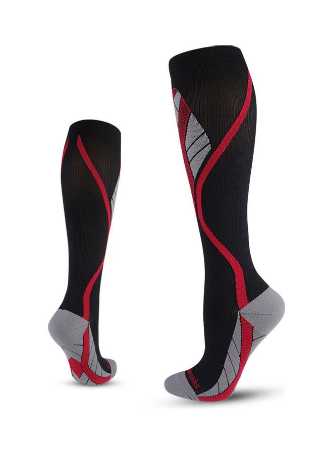 Loquat Compression Socks,Basketball Socks for Men Running Training Boys Compression Cotton Sock Men's Athletic Crew Socks Performance Thick Cushioned Sport Lightweight and Breathable  - Image 2