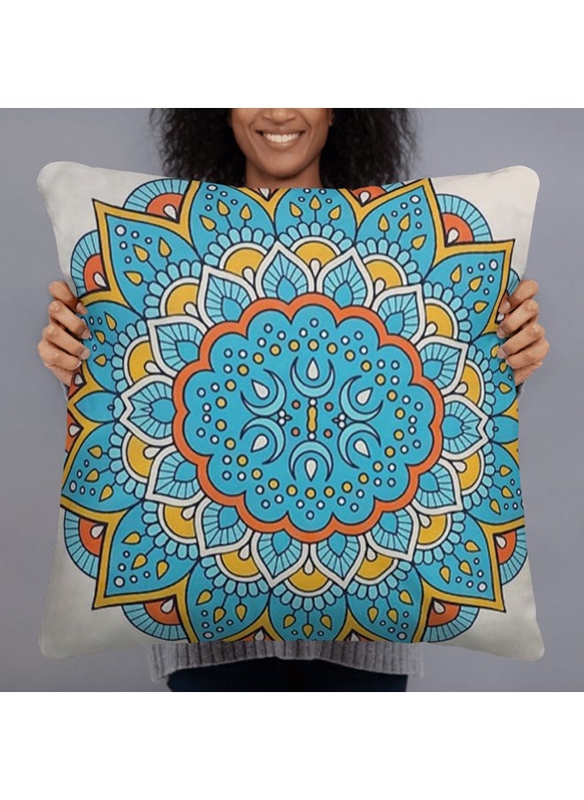 سنوز - طقم رمضان 3 قطع ( رانر سفره , تصميم اورينتال رمضان   45*90 سم + 2 كوشن مقاس 45*45 سم ) - Image 1