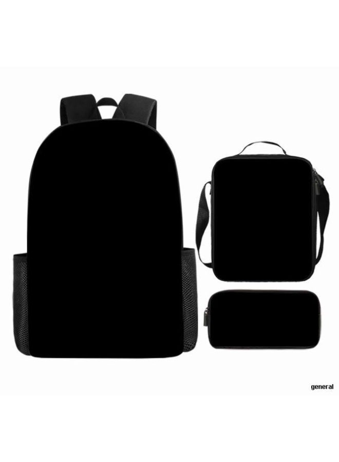 عام حقيبة الظهر المطبوعة الشائعة - مجموعة حقيبة الظهر المكونة من ثلاث قطع (يمكن استخدامها للطلاب والأطفال والأصدقاء للنزهات وتسلق الجبال وما إلى ذلك) - 22 - Image 1