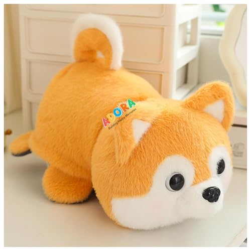 ADORA Reversible Husky Dog Soft Toy | 2-in-1 Transformable Plushie | Cute Reversible Husky Plush Toy | Soft Stuffed Animal Plush for Kids & Baby Girls | 20cm Plush Teddy Bear Gift (Gray & Orange) - Image 5