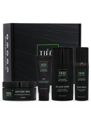 Men'S Acne Treatment System (Level 2), The Tiegeclear Acne Advanced Routine For Smooth Skin - Includes Sal Acid Wash, Glycolic Acid Pads, And Acne Serum - All Skin Types - pzsku/ZBC4C0D930A37F91C97F3Z/45/_/1733729745/504a43d5-c1c8-4118-beaa-24752319d80c
