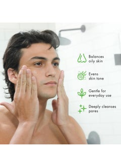 tiege hanley Men'S Acne Treatment System (Level 2), The Tiegeclear Acne Advanced Routine For Smooth Skin - Includes Sal Acid Wash, Glycolic Acid Pads, And Acne Serum - All Skin Types  - Image 4