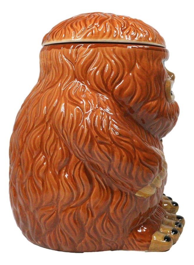 Ebros Gift Forest Mythical Creature Sasquatch Big Foot Cryptid Ape Ceramic Cookie Jar Kitchen Decor Figurine Accent - Image 5