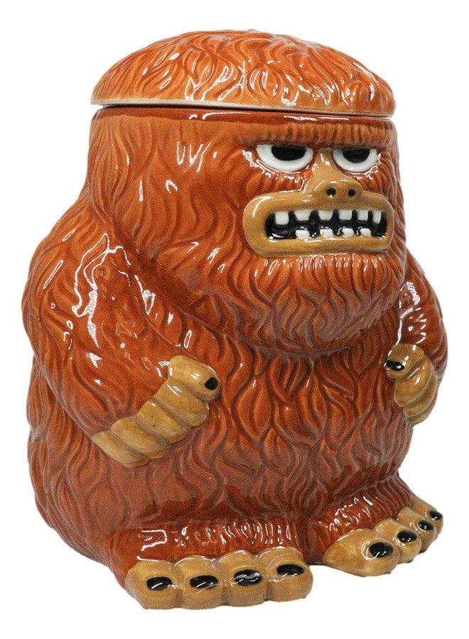 Ebros Gift Forest Mythical Creature Sasquatch Big Foot Cryptid Ape Ceramic Cookie Jar Kitchen Decor Figurine Accent - Image 4