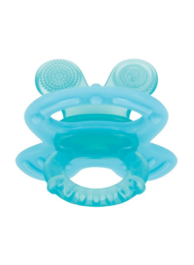 Nuby Chewbies Multi-Textured Silicone Teether - 3+ Months - Baby Teething Toy
