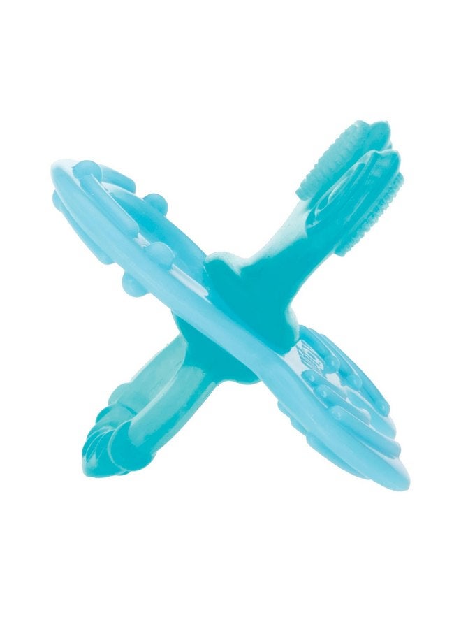 Nuby Chewbies Multi-Textured Silicone Teether - 3+ Months - Baby Teething Toy
