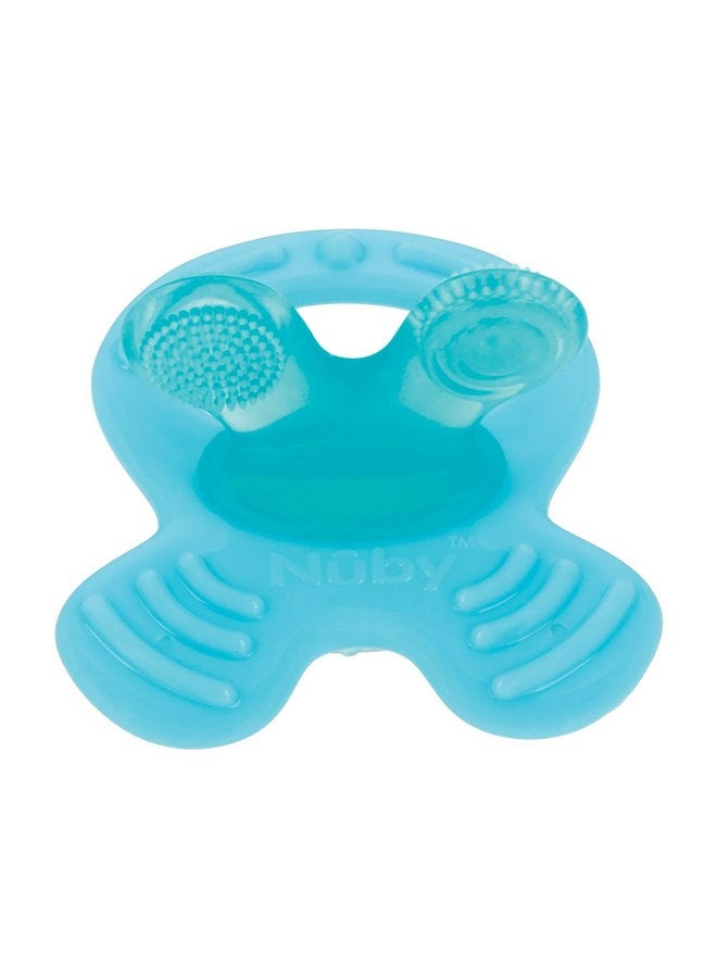 Nuby Chewbies Multi-Textured Silicone Teether - 3+ Months - Baby Teething Toy