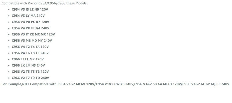 SHEJIO Treadmill (Running Belt) Walking Belt Compatible with Precor C954/C956/C966,Part Number PPP000000036355138, 36355138(Applicable Models Please Refer to The List) - Image 3