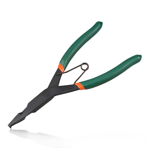 LEONTOOL 9 Inches Angle Tip Lock Ring Pliers Special Circlip Pliers with Black Finish for Removing Installing Gearshift Locking Rings - Image 1