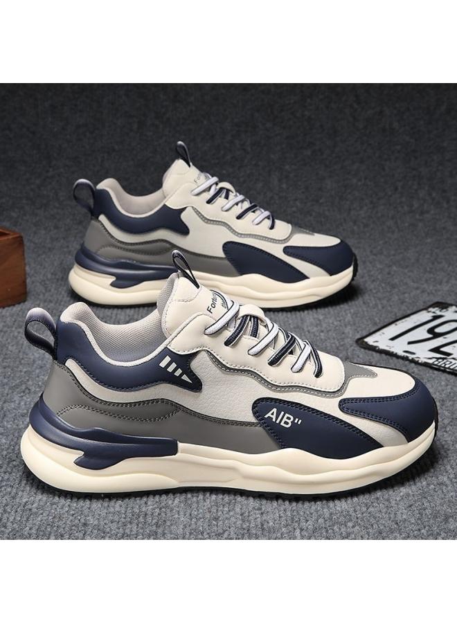 شك أحذية رجالية صيفية قابلة للتنفس أحذية ركض ناعمة سوليد أحذية رياضية رجالية كورية عصرية تناسب كل مباراة أحذية فورست غامب غير رسمية - Image 3