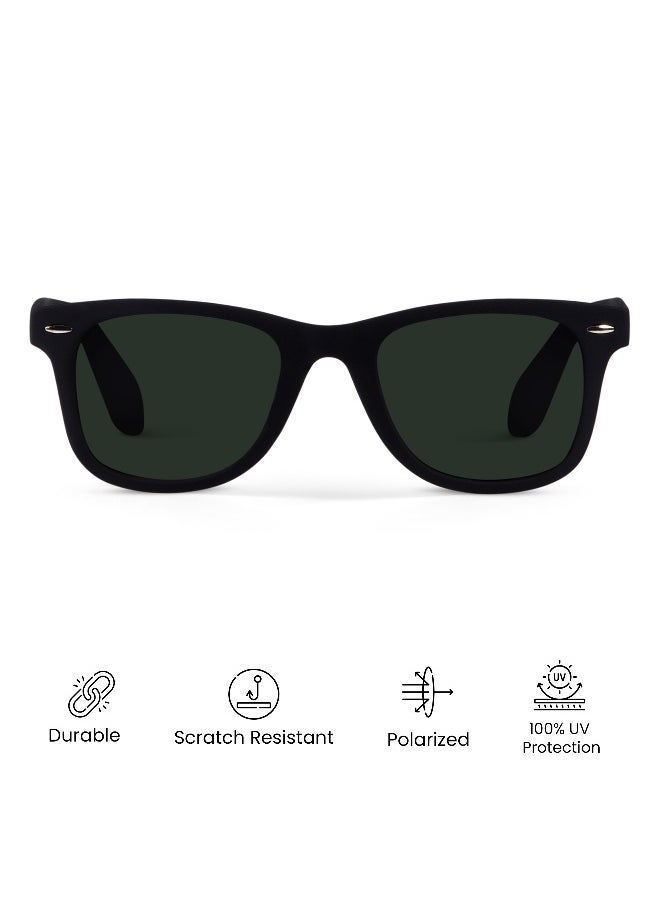 Woggles Forest Fury Polarized Wayfarer Sunglasses  - Image 1