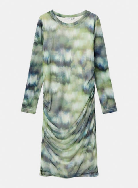 name it Girls Osejle Longsleeve Dress