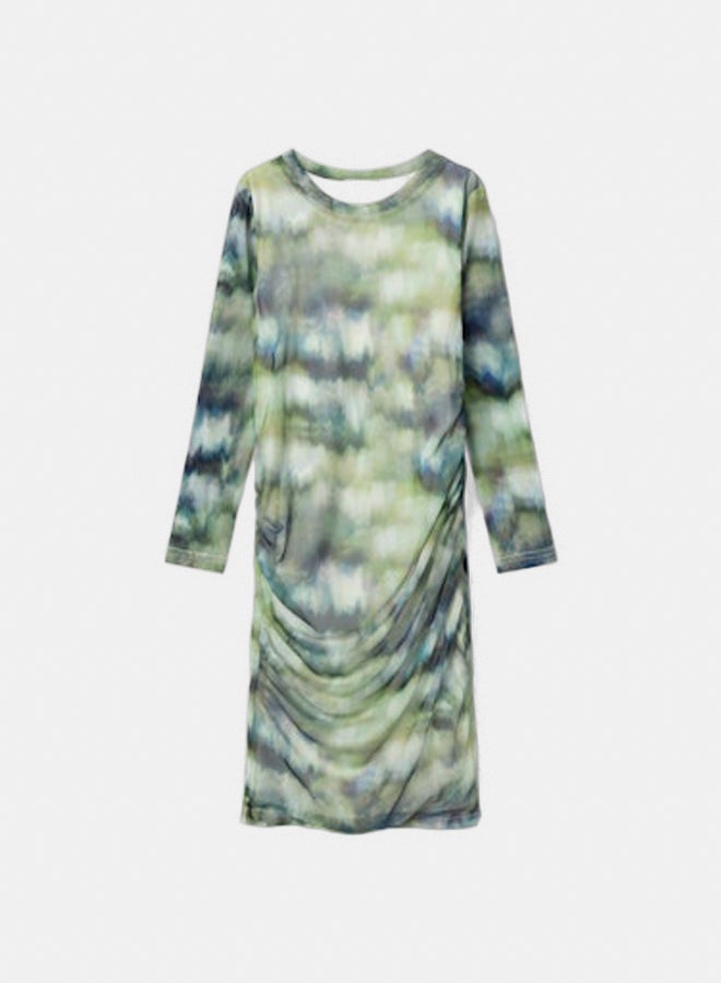 name it Girls Osejle Longsleeve Dress - Image 2